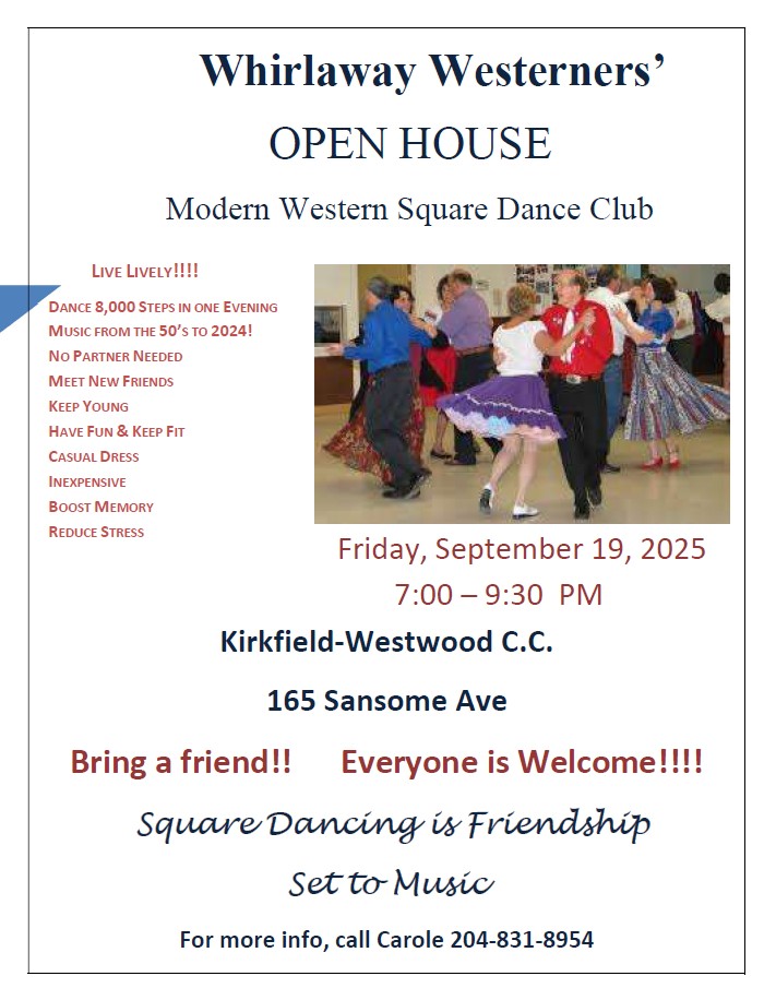 Square Dancing Open House 2025 09.07.25